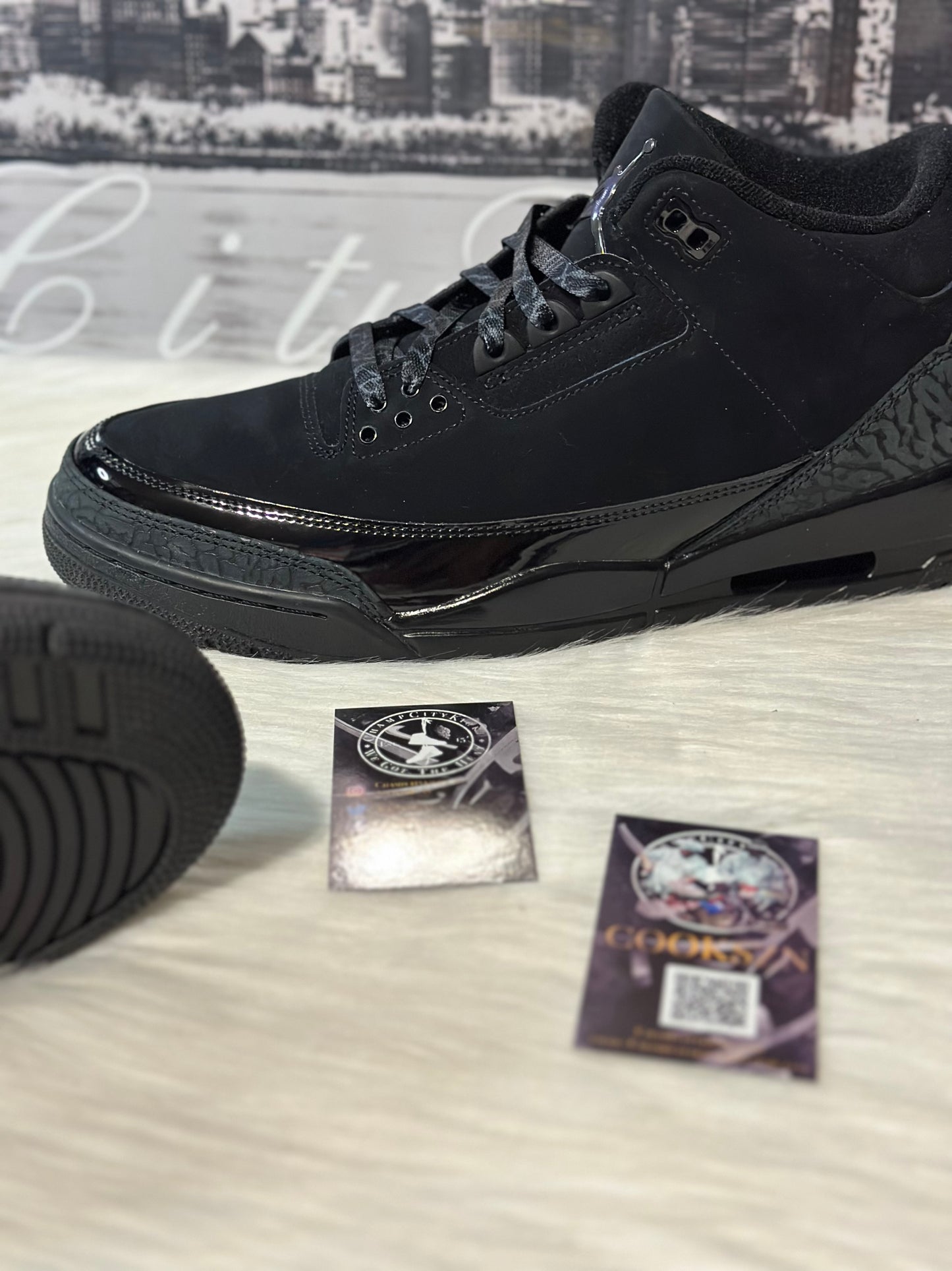 Jordan Retro 3 Black Cat 2025 CT8532-001