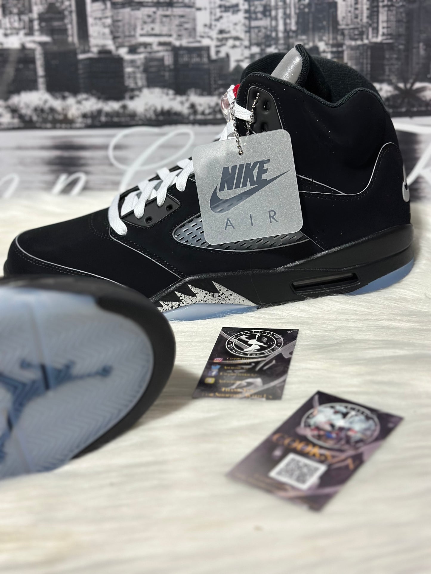 Air Jordan 5 Retro OG Black Metallic Reimagined HF3975-001