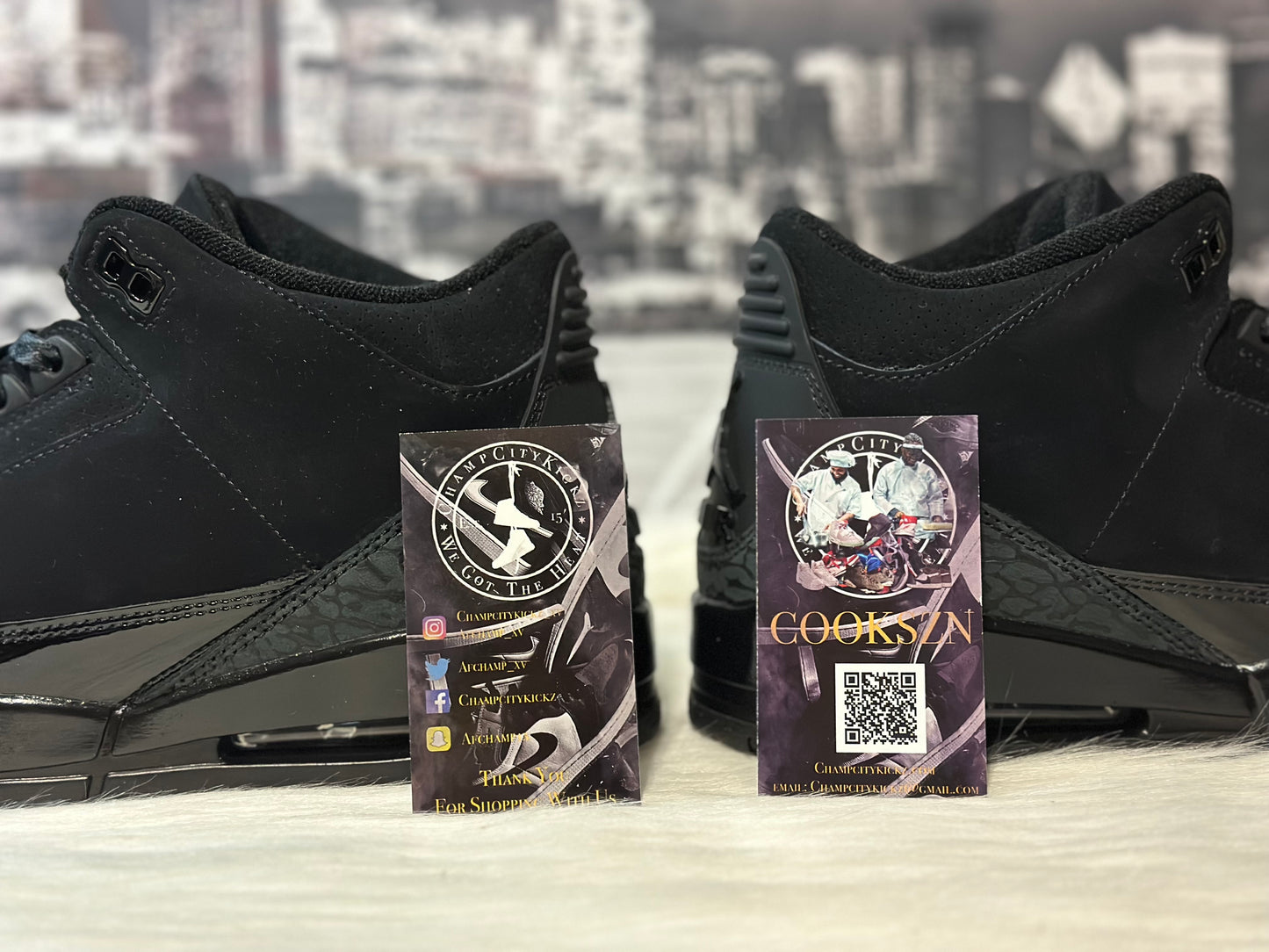 Jordan Retro 3 Black Cat 2025 CT8532-001