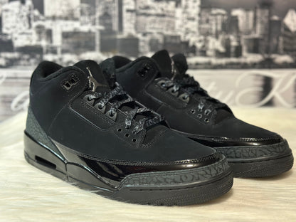 Jordan Retro 3 Black Cat 2025 CT8532-001