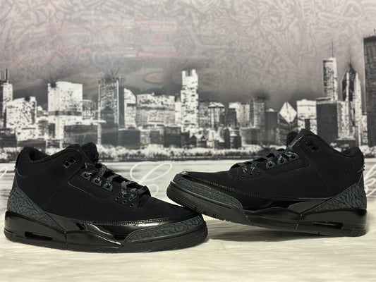 Jordan Retro 3 Black Cat 2025 CT8532-001