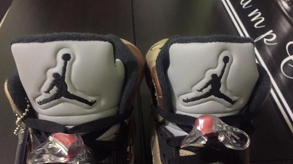 Jordan x Supreme Retro 5 Camo Sz10