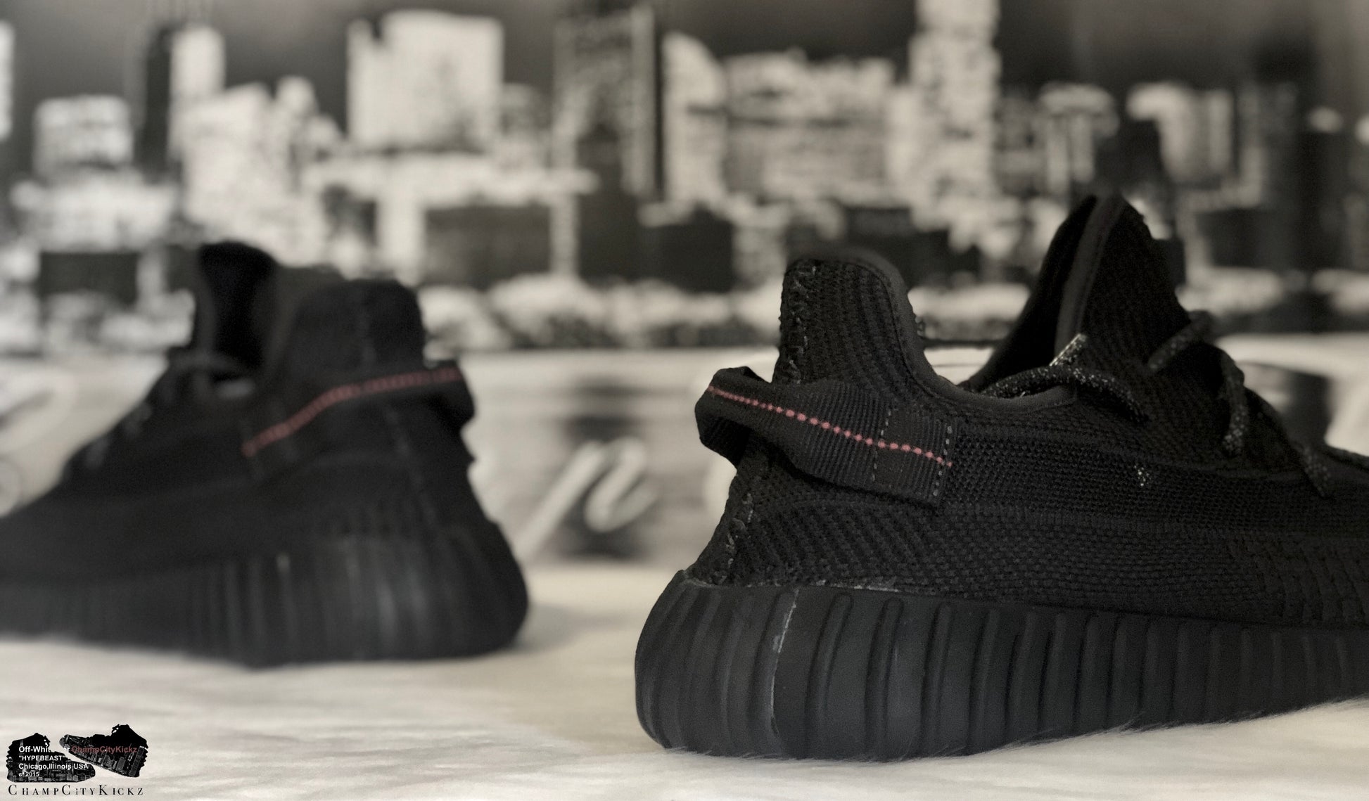 Adidas Yeezy 350 V2 Black Non Reflective FU9006 ChampCityKickz Adidas Yeezy 350 V2 Black Non Reflective FU9006 ChampCityKickz