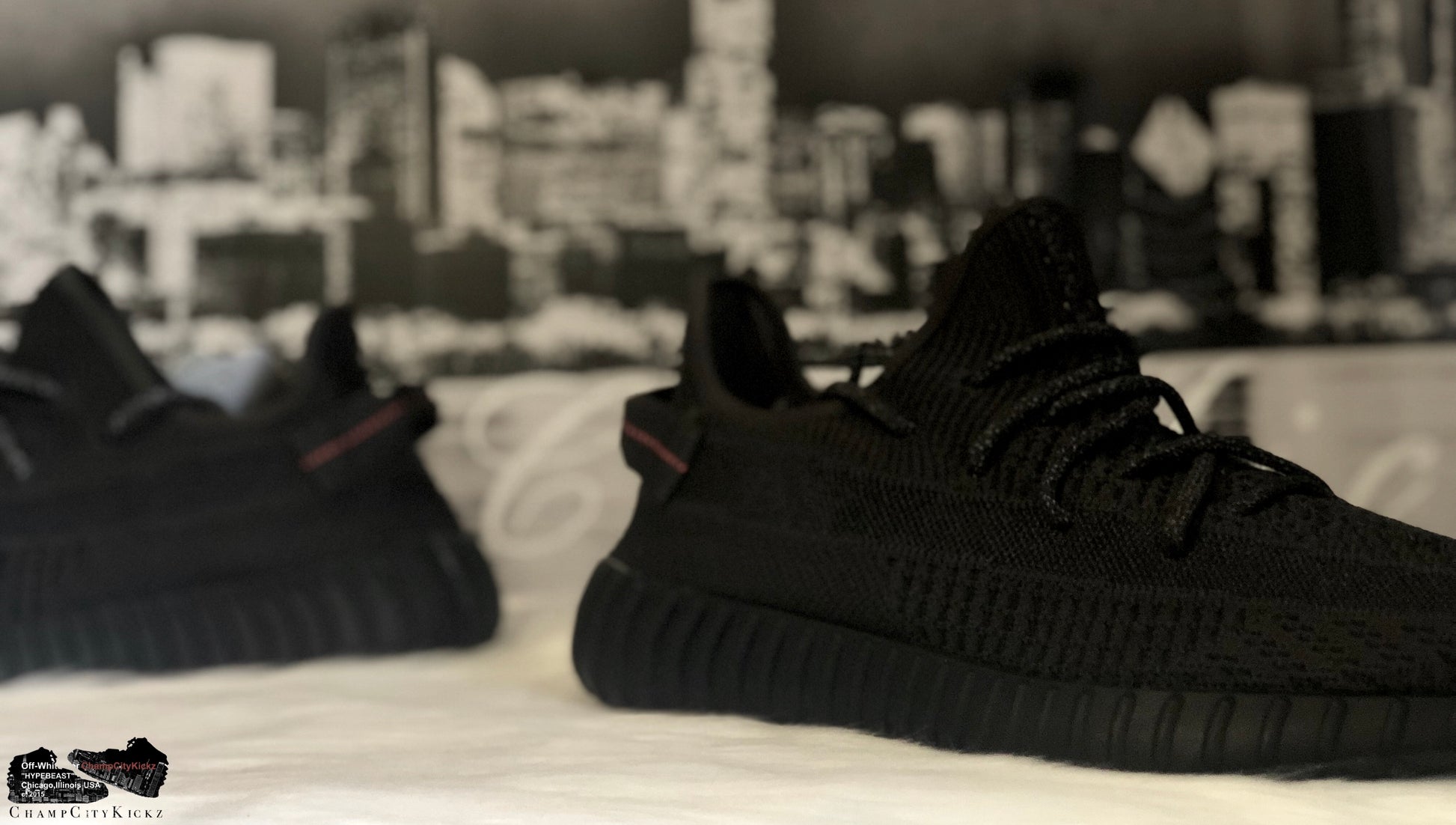 Adidas Yeezy 350 V2 Black Non Reflective FU9006 ChampCityKickz Adidas Yeezy 350 V2 Black Non Reflective FU9006 ChampCityKickz